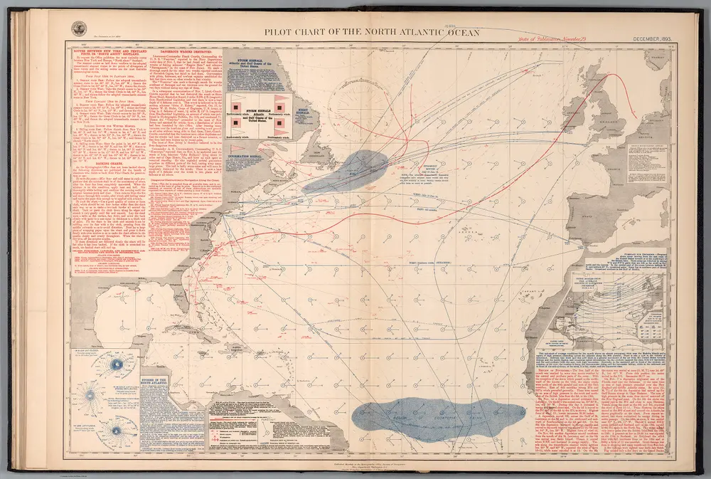 Pilot chart of the North Atlantic Ocean : December, 1893.