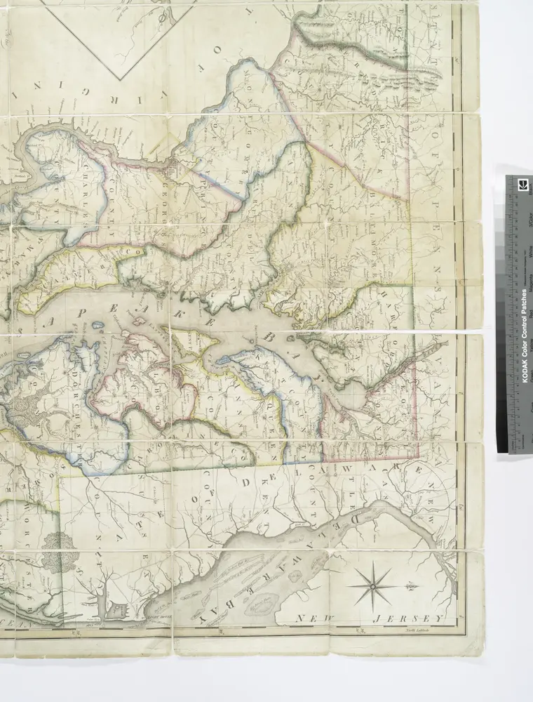 Map of the state of Maryland : laid down from an actual survey of all the principal waters, public roads, and divisions of the counties therein : describing the situation of the cities, towns, villages, houses of worship and other public buildings, fu...