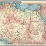 Africa - North.  Pergamon World Atlas.