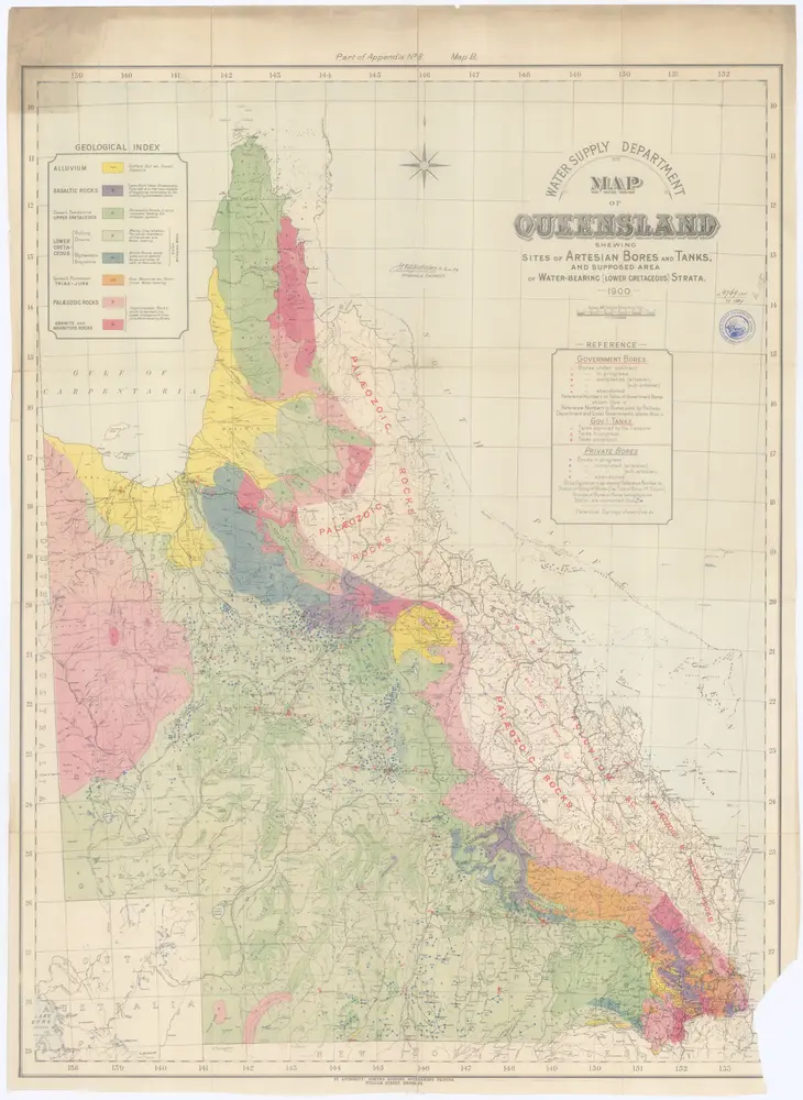 Map of Queensland