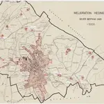 Voorbeeld van de oude kaart