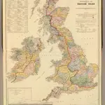 Hydrographical map, British Isles.