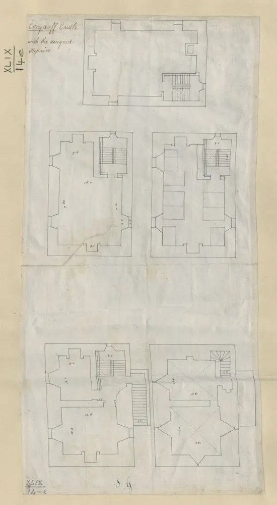 Corgarff Castle with the designed Repairs.