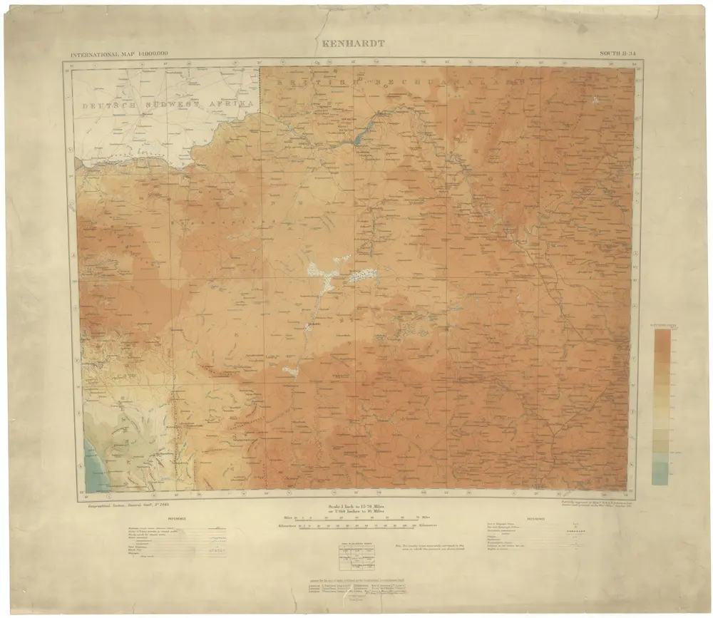 International 1:1,000,000 Map