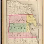 (Map of Alpena County, Michigan)