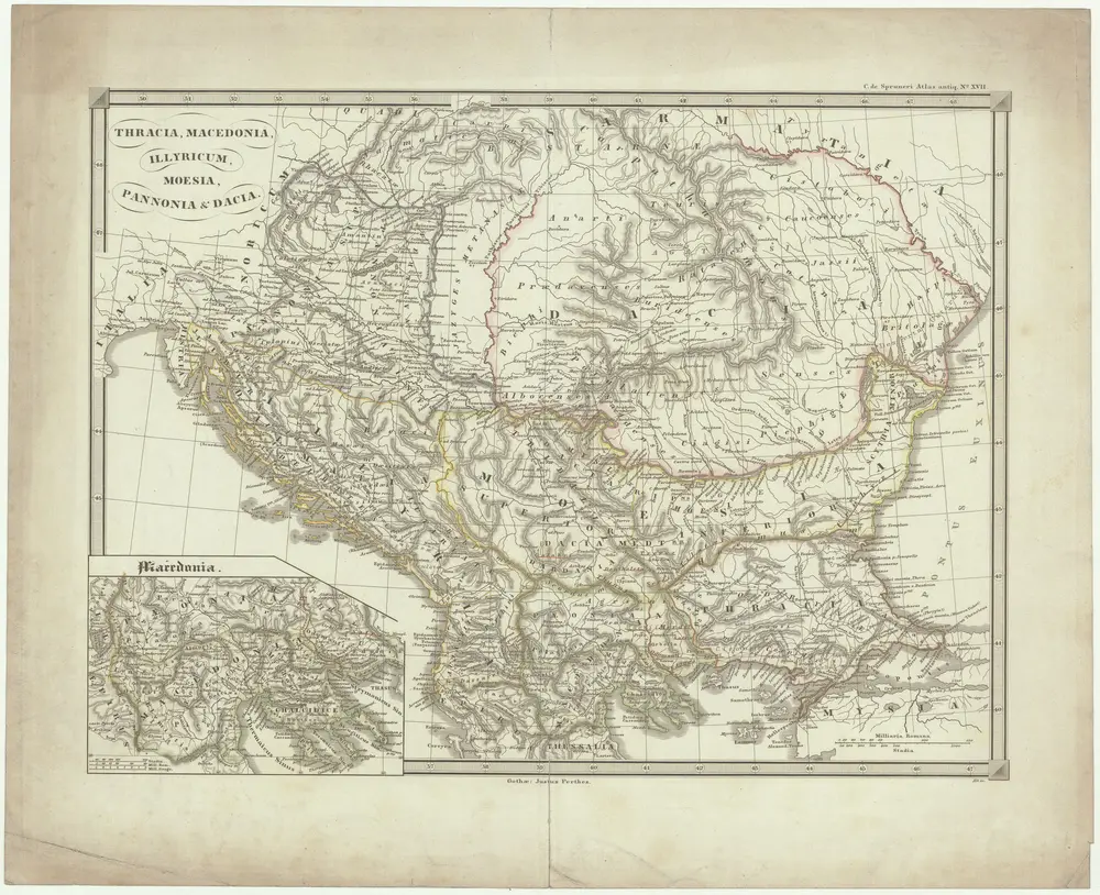 Thracia, Macedonia, Illyricum, Moesia, Pannonia & Dacia