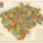 Nejnovější příruční mapa Království Českého