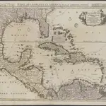 Insulae Americanae nempe Cuba, Hispaniola, Iamaica, Pto Rico, Lucania, Antillae vulgo Caribae, Barlo-et Sotto-Vento etc. / Amstelodanum par Reinier &amp; Josua Ottens