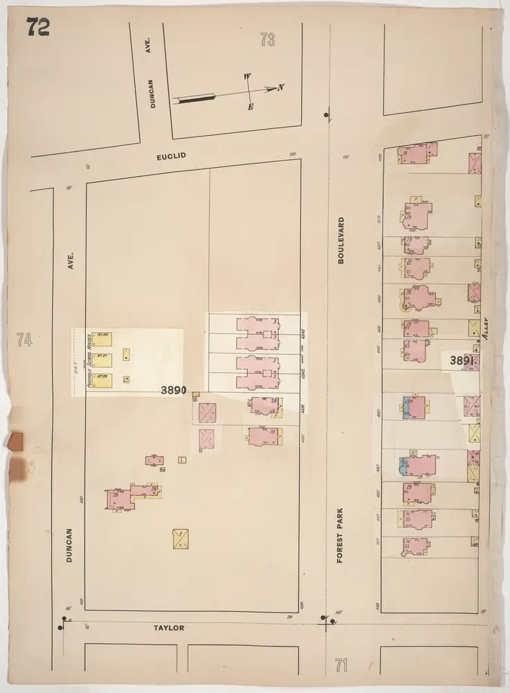 A. Whipple & Co.'s insurance map of St. Louis, Mo