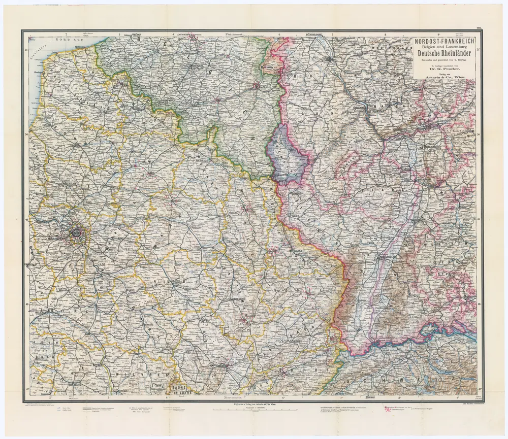 Nordost-Frankreich Belgien und Luxemburg Deutsche Rheinländer