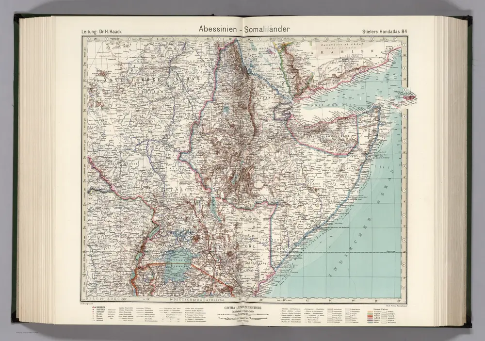 84.  Abessinia-Somalilaender.