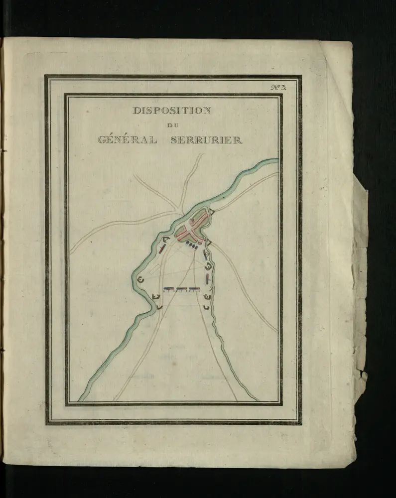 Disposition du Général Serrurier