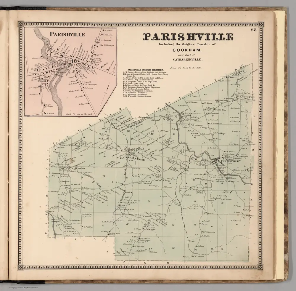 Parishville.  Parishville, Saint Lawrence County, New York.