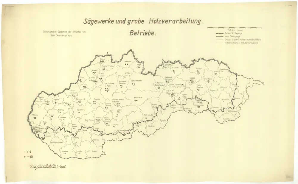 [Sägewerke und grobe Holzverarbeitung]