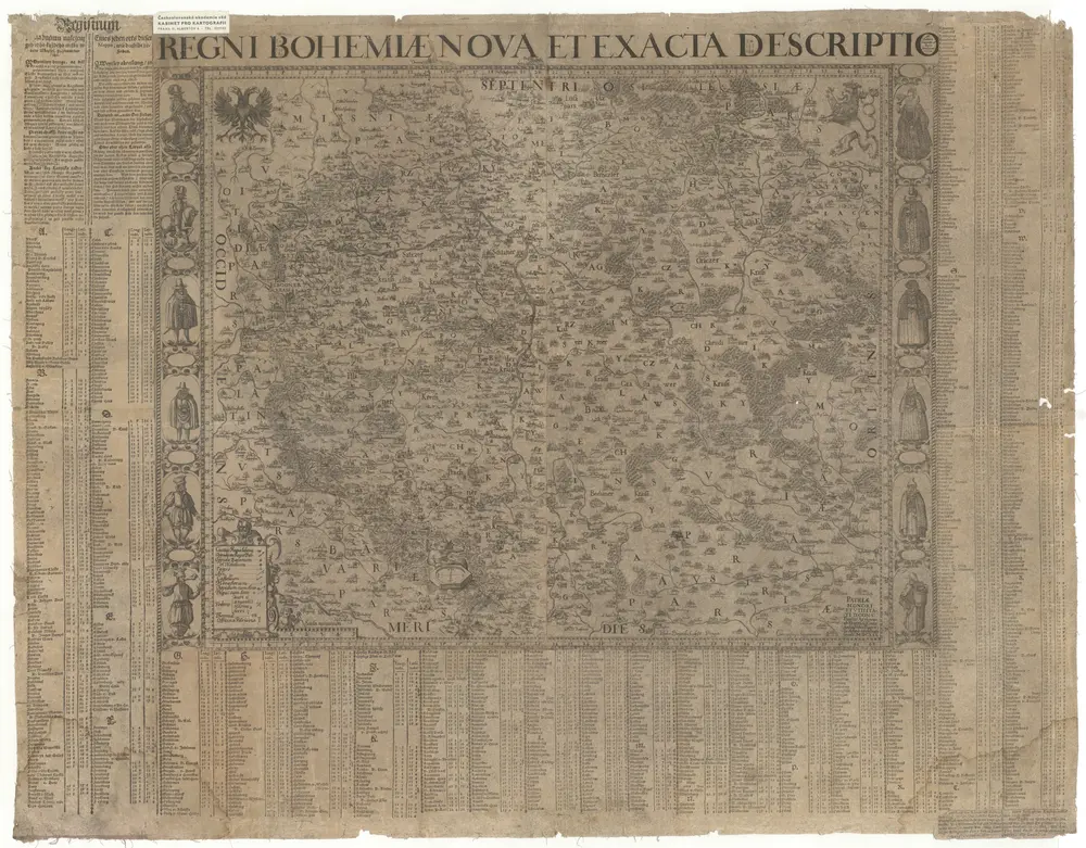 Regni Bohemiae nova et exacta descriptio