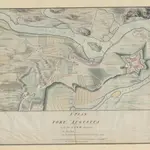 A PLAN of FORT AUGUSTUS with the LAND Adjacent.