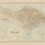 Schetskaart van het Eiland Bali / Topographisch Bureau