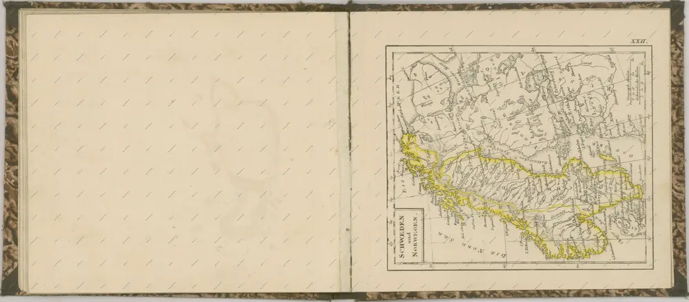 mapa z atlasu "Kleiner Duodez-Atlas in 24 Blatt über alle Theile der Erde"