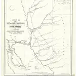 A Correct Map of the Bay of San Francisco and the Gold Region