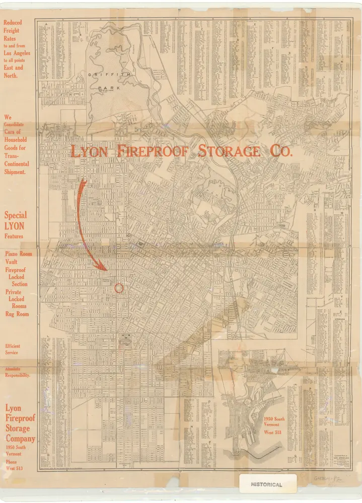 Clason's map of Los Angeles.