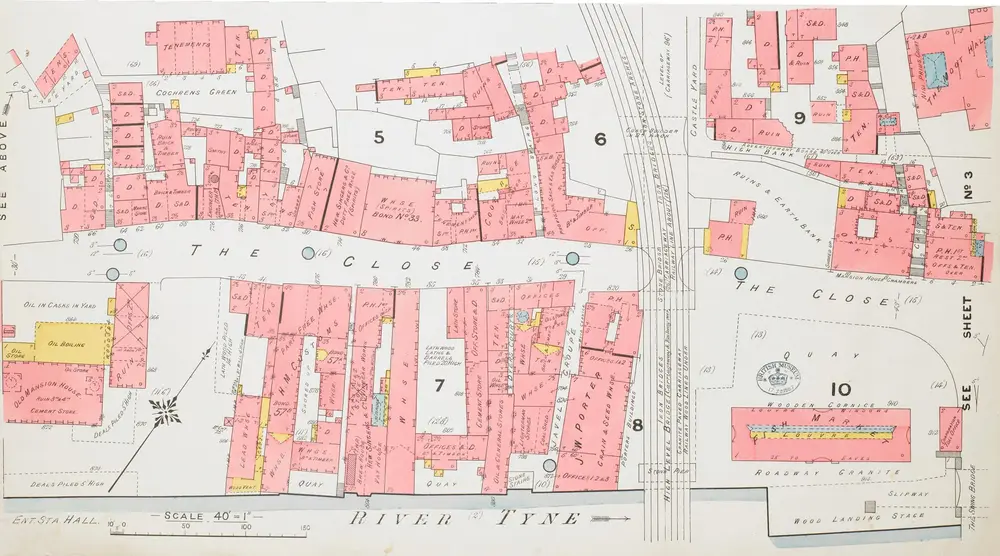 Insurance Plan of Newcastle on Tyne: sheet 2-3