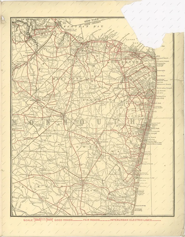 Hammods Atlas of New York City and the metropolitan district