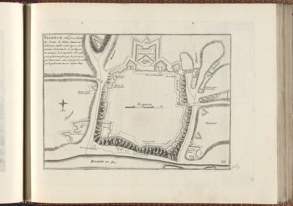 Les forces de l'Europe, Asie, Afrique et Amerique, ou description des principales villes, avec leurs fortifications :