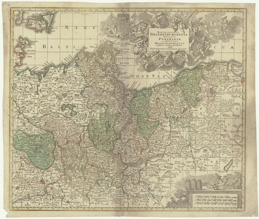 Marchionatus Brandenburgensis ducatus Pomeraniae et ducatus Mecklenburgicus excusi et venales prostantes