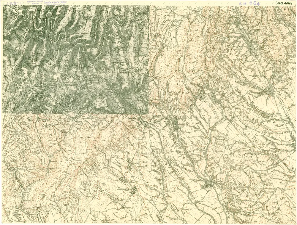 III. vojenské mapování 4762/2