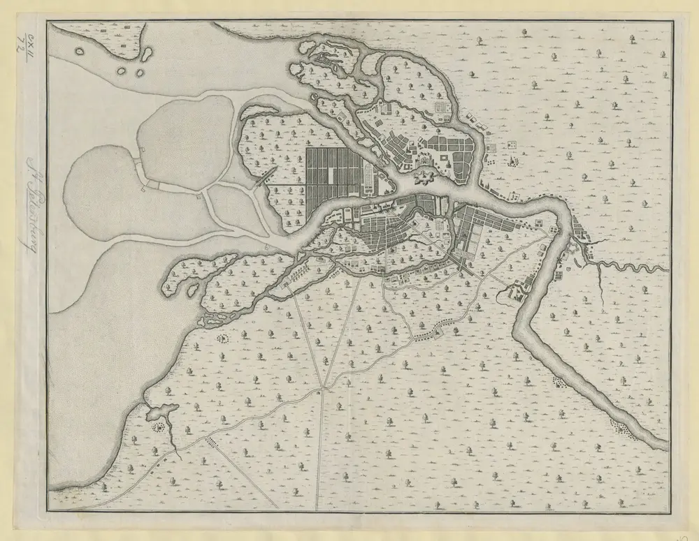 [Plan of St. Petersburg].