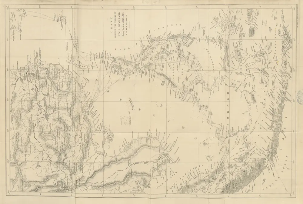 Narrative of the Voyage of H.M.S. Samarang during the years 1843-46; employed surveying the Islands of the Eastern Archipelago; accompanied by a brief vocabulary of the principal languages ... With notes on the natural history of the Islands, by Arthur Adams. [With plates and maps.]