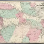 Vicinity of Richmond,and Peninsular Campaign in Virginia.