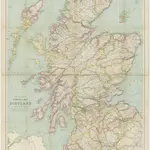 [Kaart], uit: Bartholomew's general map of Scotland / The Edinburgh Geographical Institute