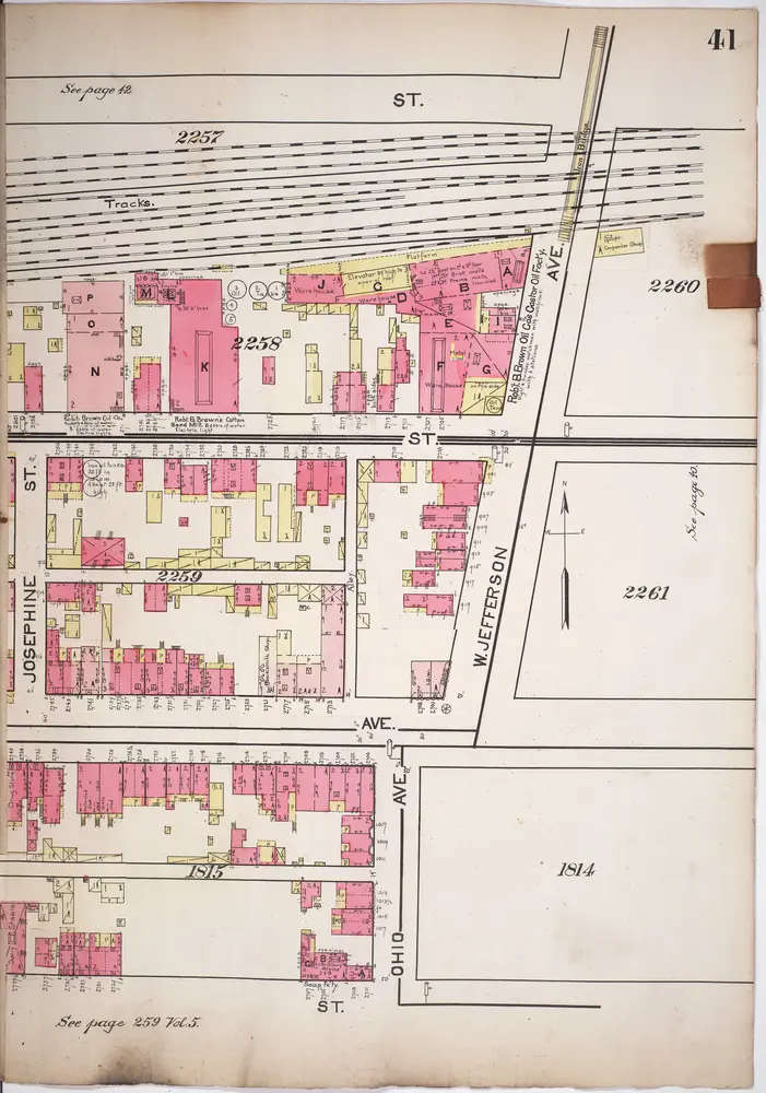 A. Whipple & Co.'s insurance map of St. Louis, Mo