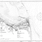 Navigation Chart of Cape Henlopen and the Delaware Breakwater