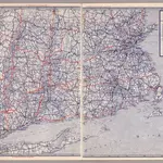 Rand McNally Road map: Connecticut, Massachusetts, Rhode Island