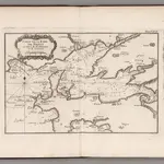 Carte de la rade de Brest et celles de Bertheaume et de Camaret.