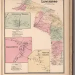 Town of Lewisboro, Westchester County, New York.  (insets) Goldens Bridge.  Cross River.  South Salem.