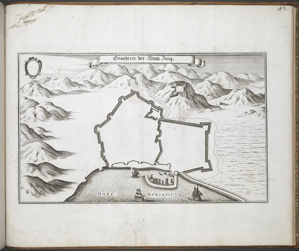 [A Collection of Plans and Views of Towns in Germany, consisting of one-hundred-and-twenty-seven plates. By M. Merian. With MS. alphabetical Index].