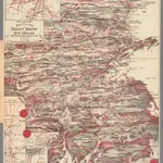 Trolley Wayfinder : Birds eye view of trolley routes in New England.