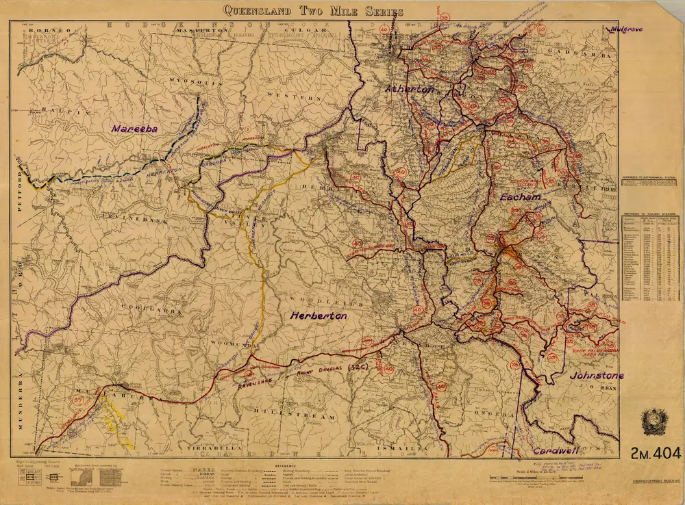 Queensland Two Mile series sheet 2m404