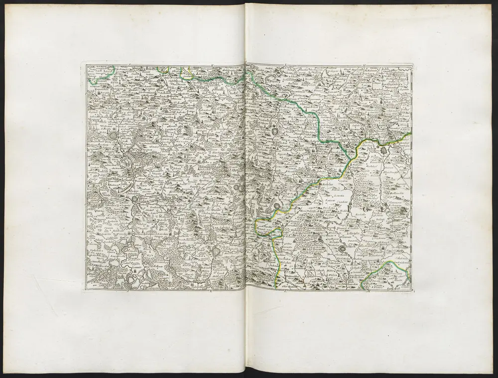 ATLAS TOPOGRAPHIQUE ET MILITAIRE Qui comprend Le Royaume de Boheme, les Marquisats de Moravie, et de Lusace, le Duche ́ de Silesie, la Haute et Basse Saxe, partie des Cercles de Westphalie et du Rhin et les Cartes ge ́ne`rales de ces etats, ou du The ́atre de la Guerre presente en Allemagne. Nouvelle e ́dition. /