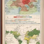 Isochronic Distance Chart, 1904.  Average Tariff Chart, 1906.