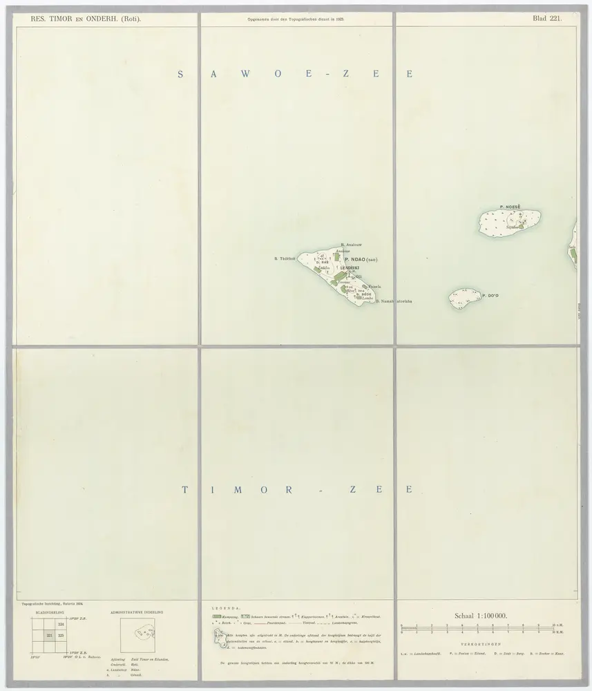 Res. Timor en Onderh. (Roti), Blad 221, uit: Res. Timor en onderh