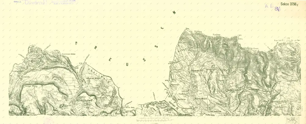 III. vojenské mapování 3756/2