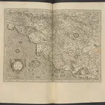 Gerardi Mercatoris | Atlas sive Cosmographicæ Meditationes de Fabrica Mvndi et Fabricati Figvra. | Primum a` Gerardo Mercatore inchoatæ, deinde` a Iudoco Hondio Piæ memoriæ ad finem perductæ, Iam vero` multis in locis emendatæ, et de novo in lucem editæ. | Editio decima