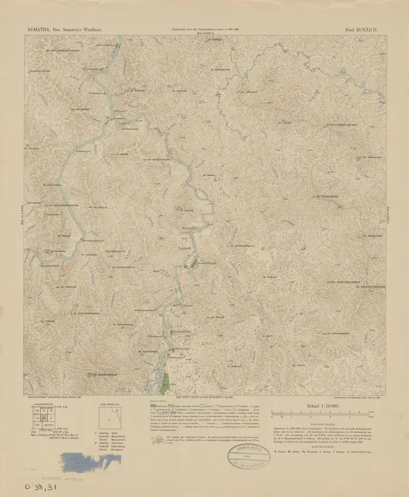 [Abai] / opgenomen door den Topografischen Dienst in 1927-1929