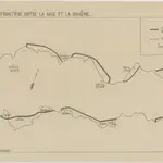 Sbírka map a diagramů použitých na mírových konferencích v Paříži v letech 1919 - 1920