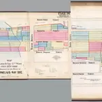 Composite Map: Page 25-28: Cornelius Ray decd. Registered number 70T