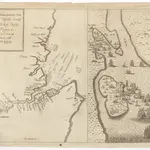 L'abbrucciamento fatto da gli vascelli Olandesi di quelli de gli Inglesi nella réuéera di Cattam anno 1666 24 di agosto